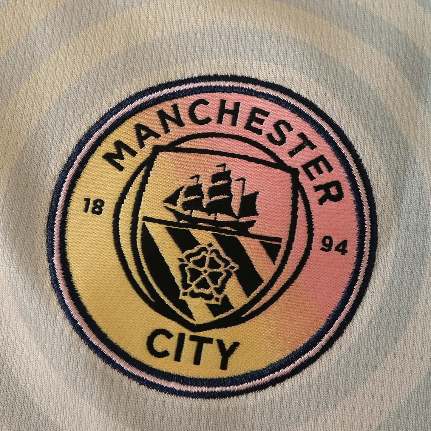 24/25 Manchester City F.C. fourth Fan version- GOLD & BLUE