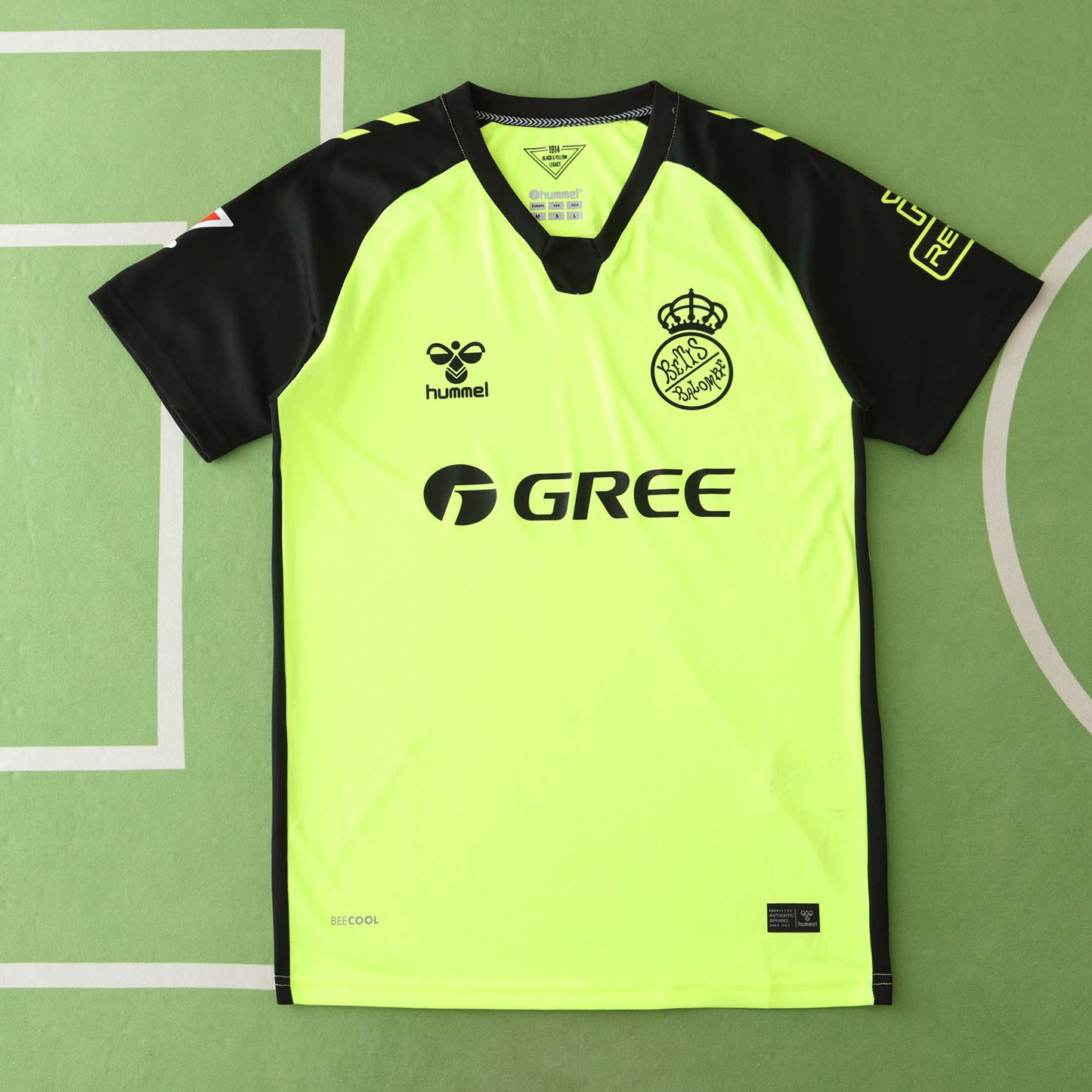 24/25 season Real Betis Balompié away Fan version- BLACK & YELLOW