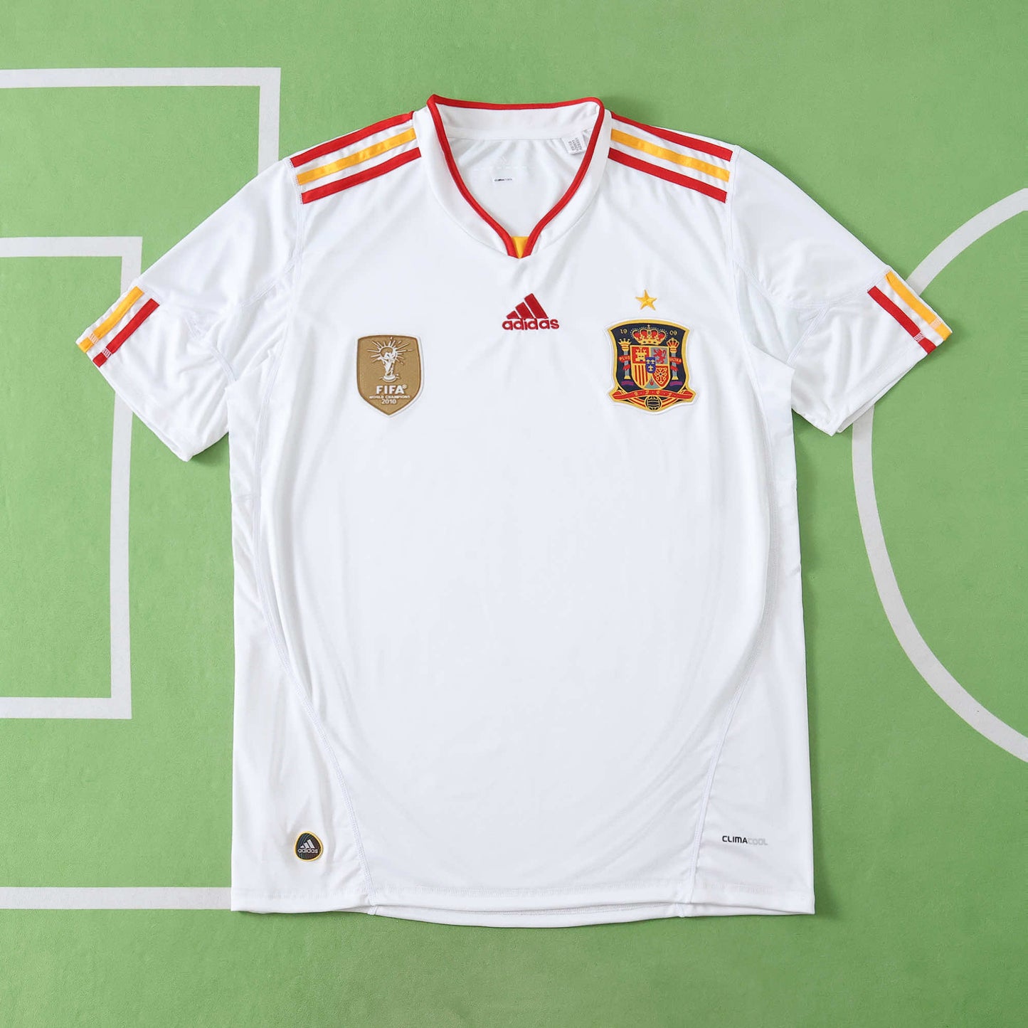 RETRO 2010 UEFA Spain FAN Away- WHITE