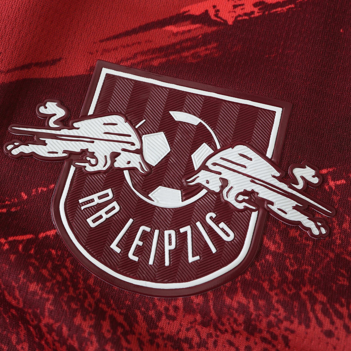 24/25 season RB Leipzig away Fan version- MAROON & RED