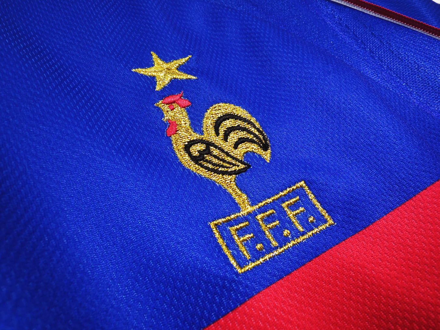 RETRO 1998 France Home TEE - BLUE