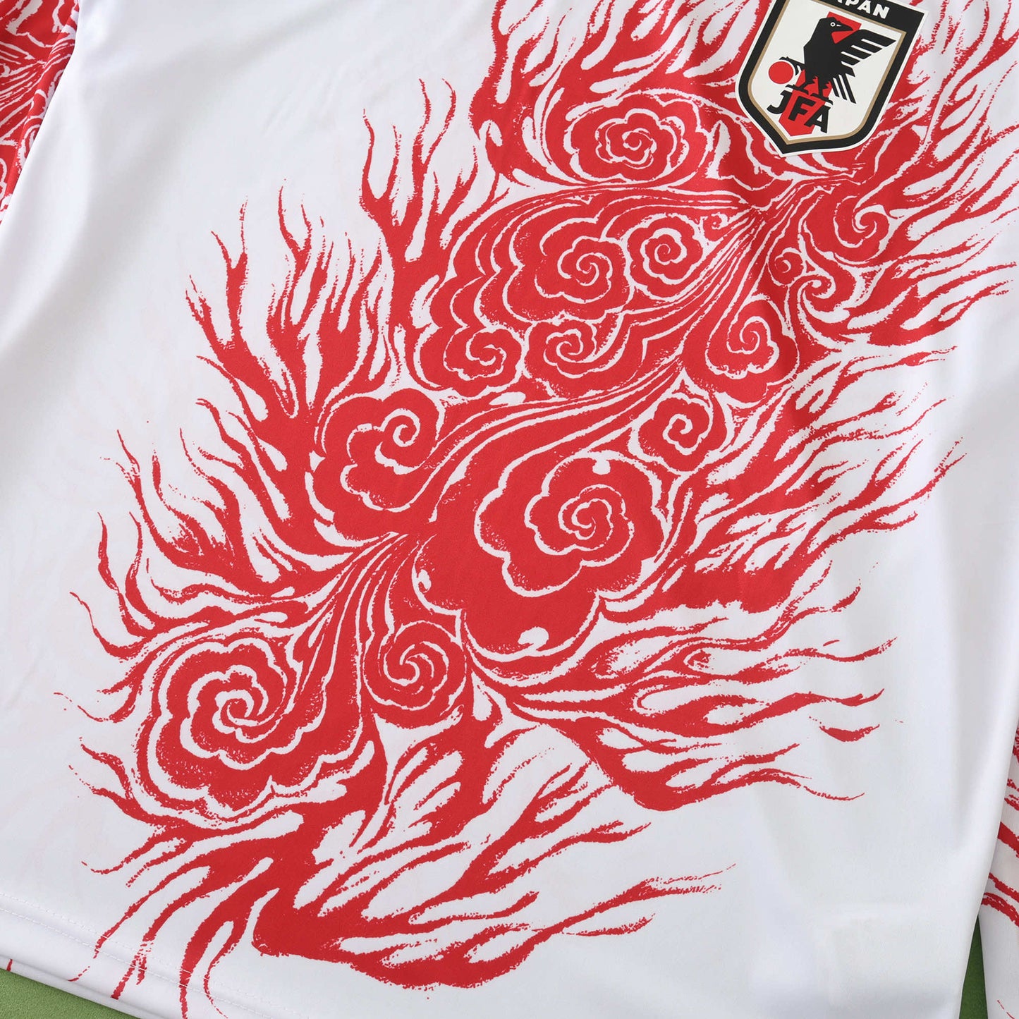 24/25 Japan Y-3 Edition Long Sleeved - WHITE & RED