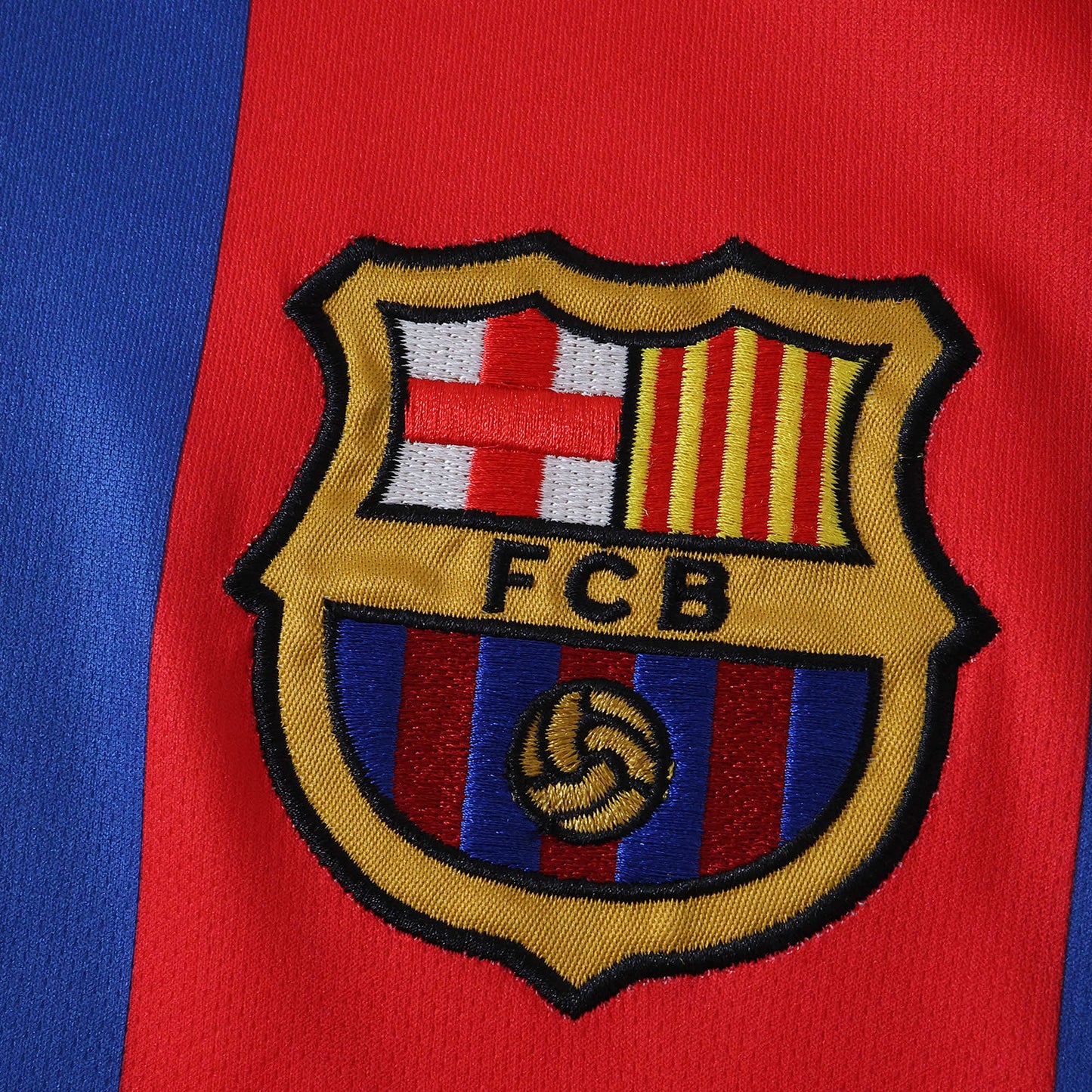 RETRO 04/05 season FC Barcelona  Barça home retro Fan version- BLUE & RED