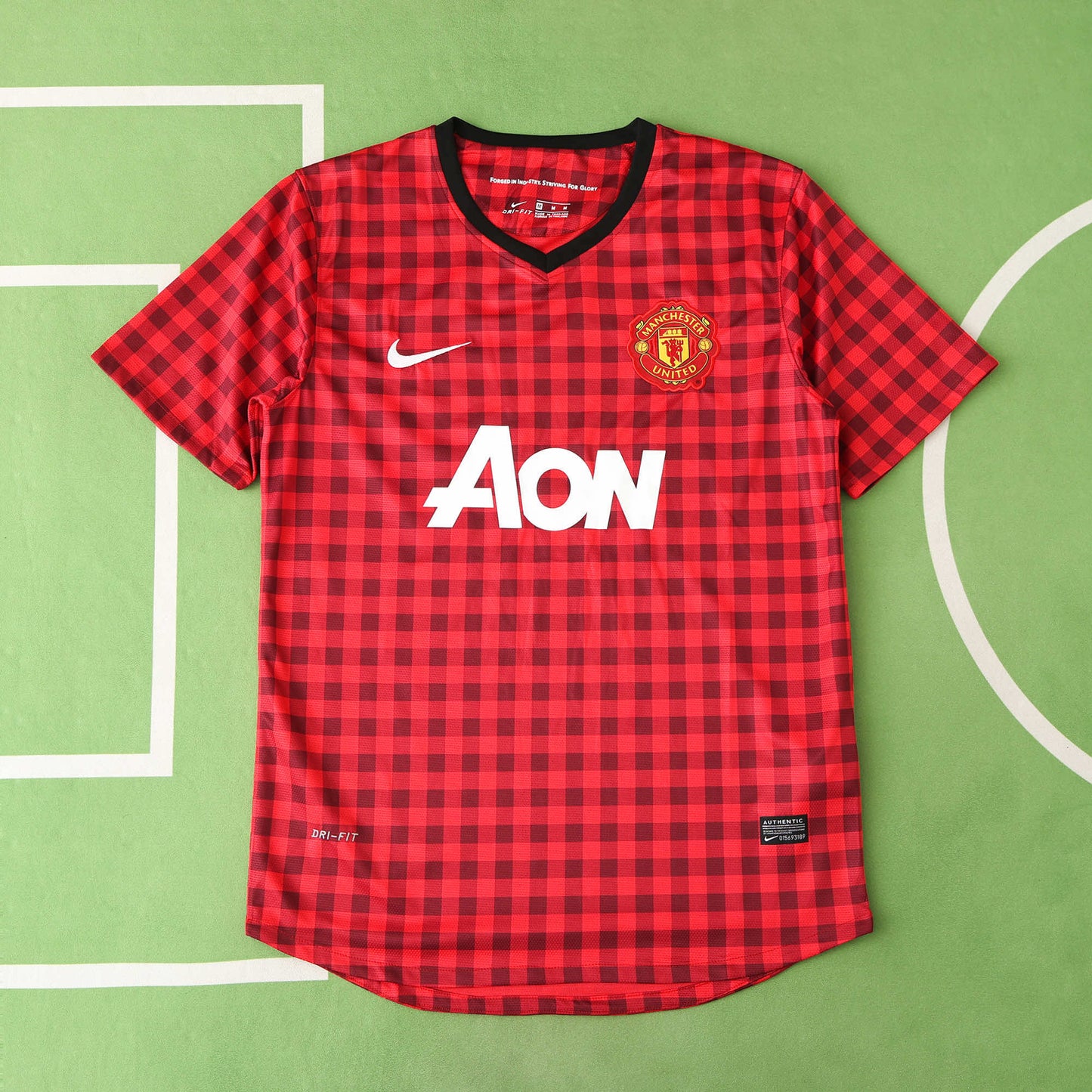 RETRO 12/13 season Manchester United F.C. home  Fan version- RED