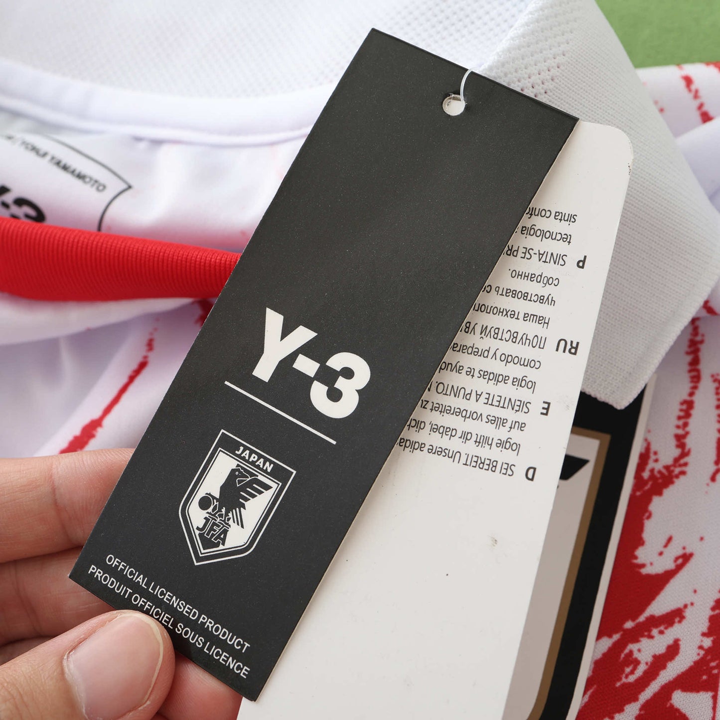 24/25 Japan Y-3 Edition Long Sleeved - WHITE & RED