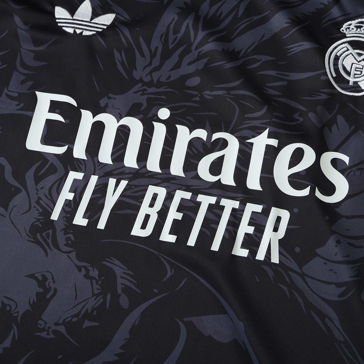24/25 Real Madrid CF Dragon version Fan- BLACK & RED