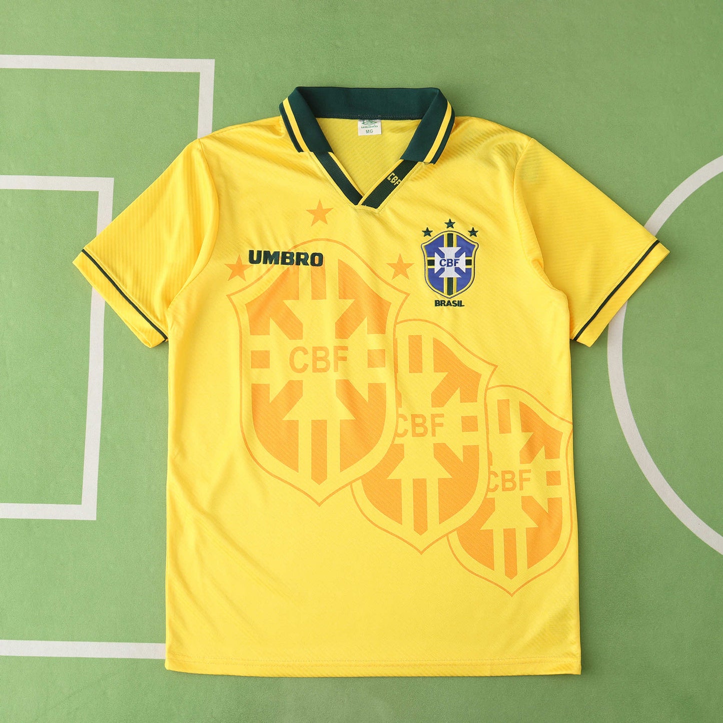 Retro 93/94 Brazil Home Fan Version