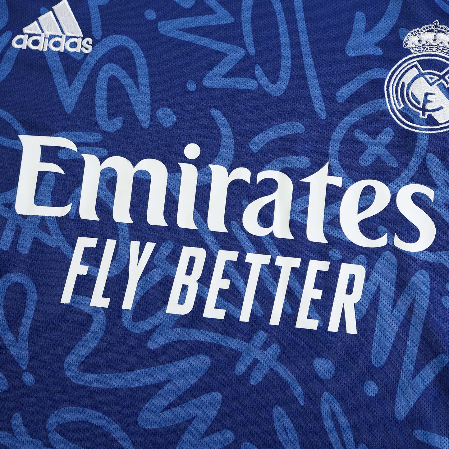 RETRO 21/22 Real Madrid Away Fan- BLUE