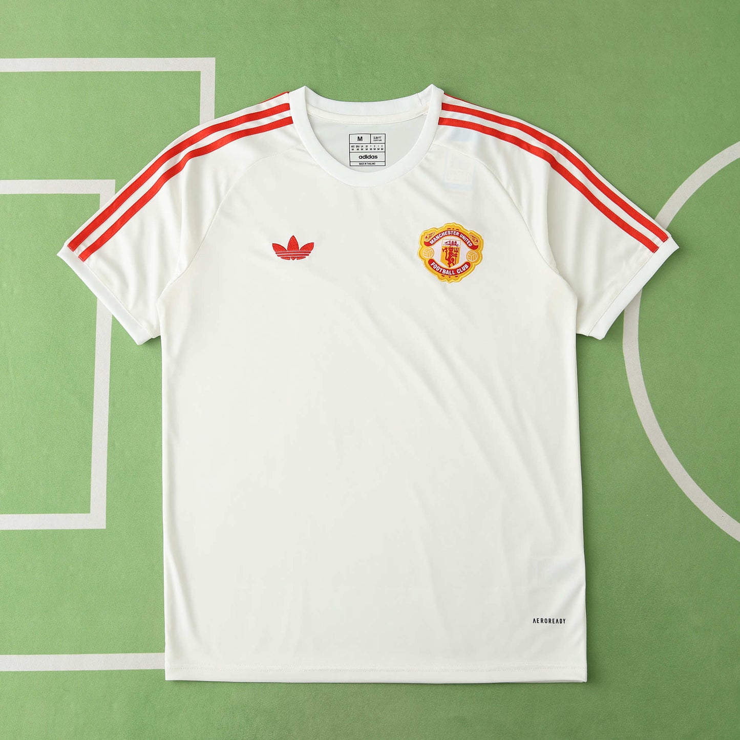 24/25 Manchester United F.C. Training shirt Fan version- WHITE