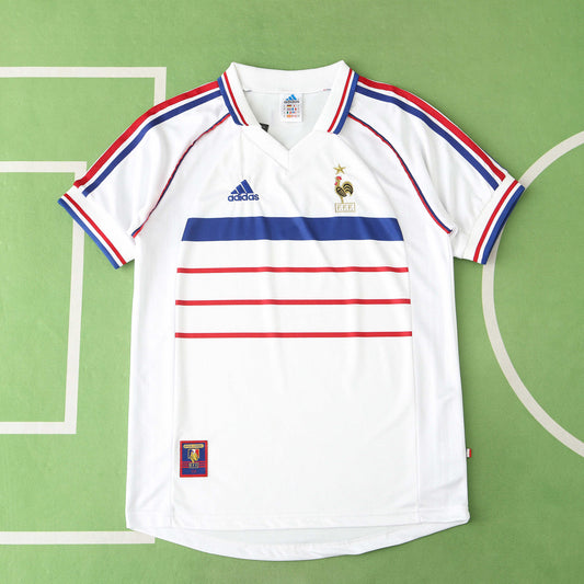RETRO 1998 France Away TEE - WHITE