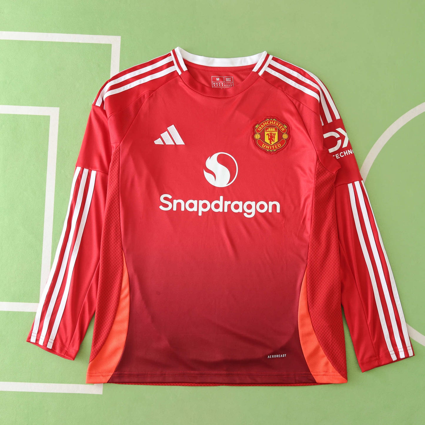 24/25 season Manchester United F.C. home Long sleeved Fan version- RED