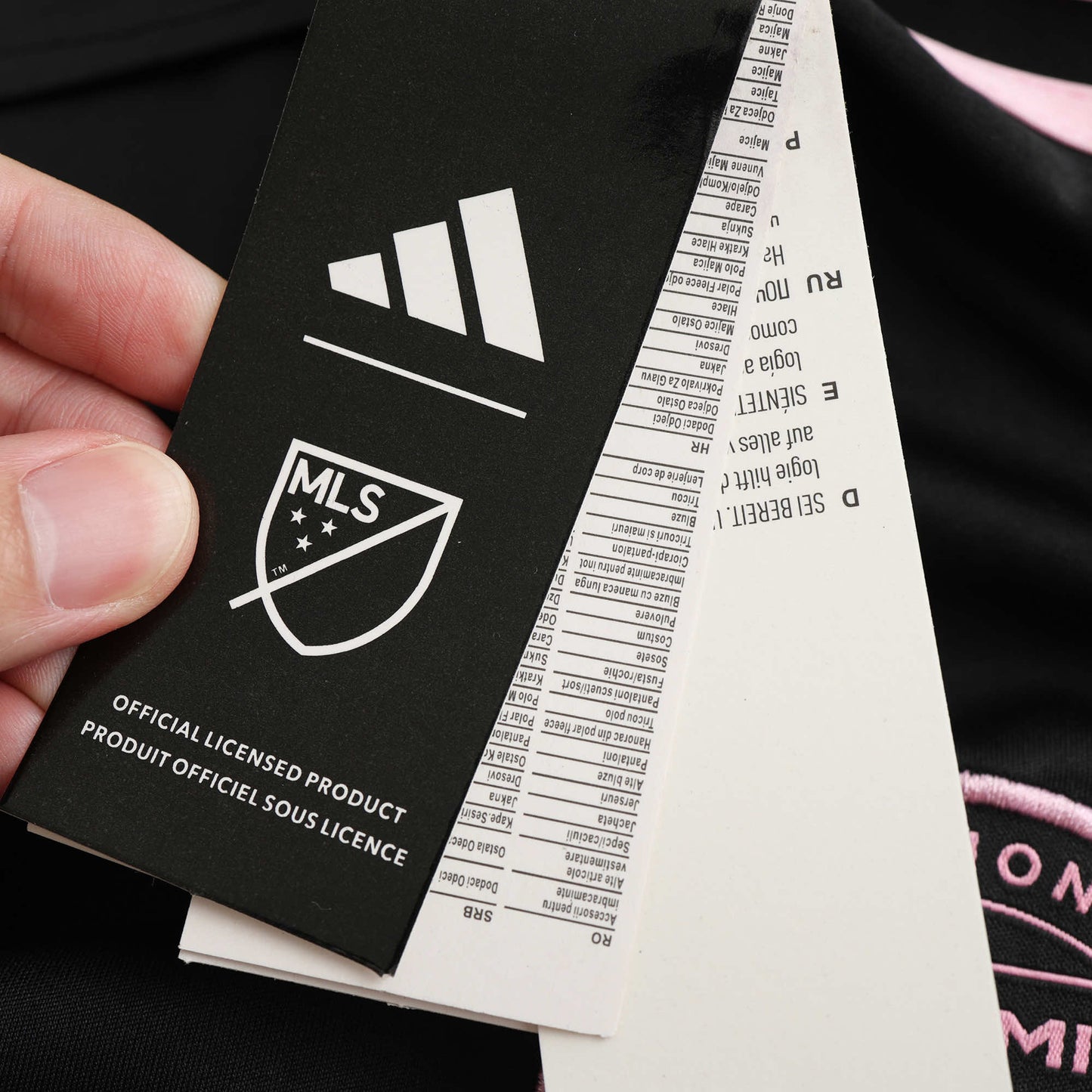25/26 Inter Miami Away Long Sleeved -BLACK & PINK