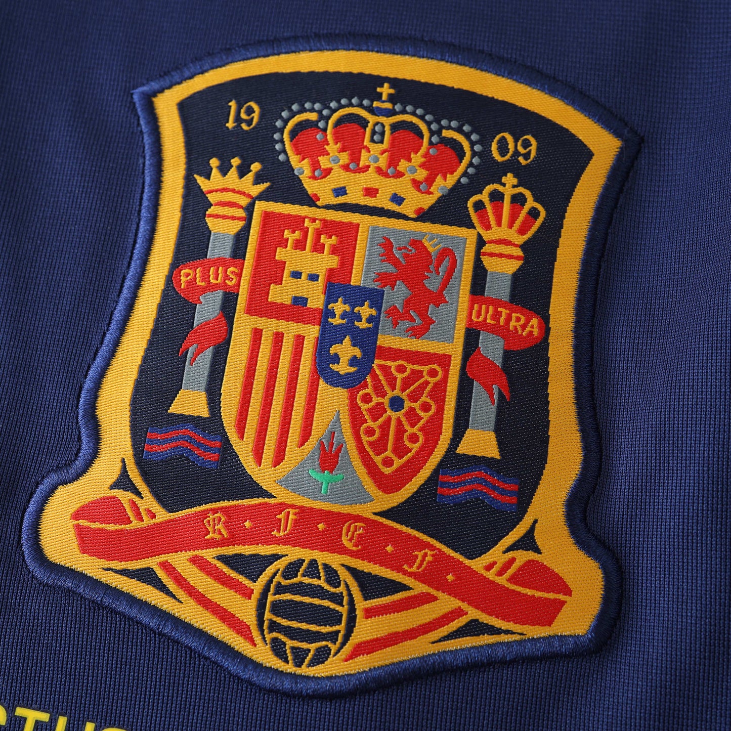 RETRO 2010 UEFA Spain FAN Away Long Sleeved- DARK BLUE