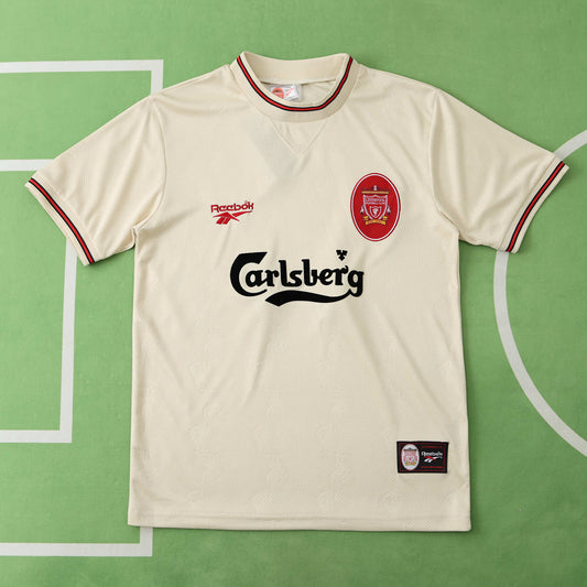 RETRO 96/97 Liverpool away Fan version- CREAM