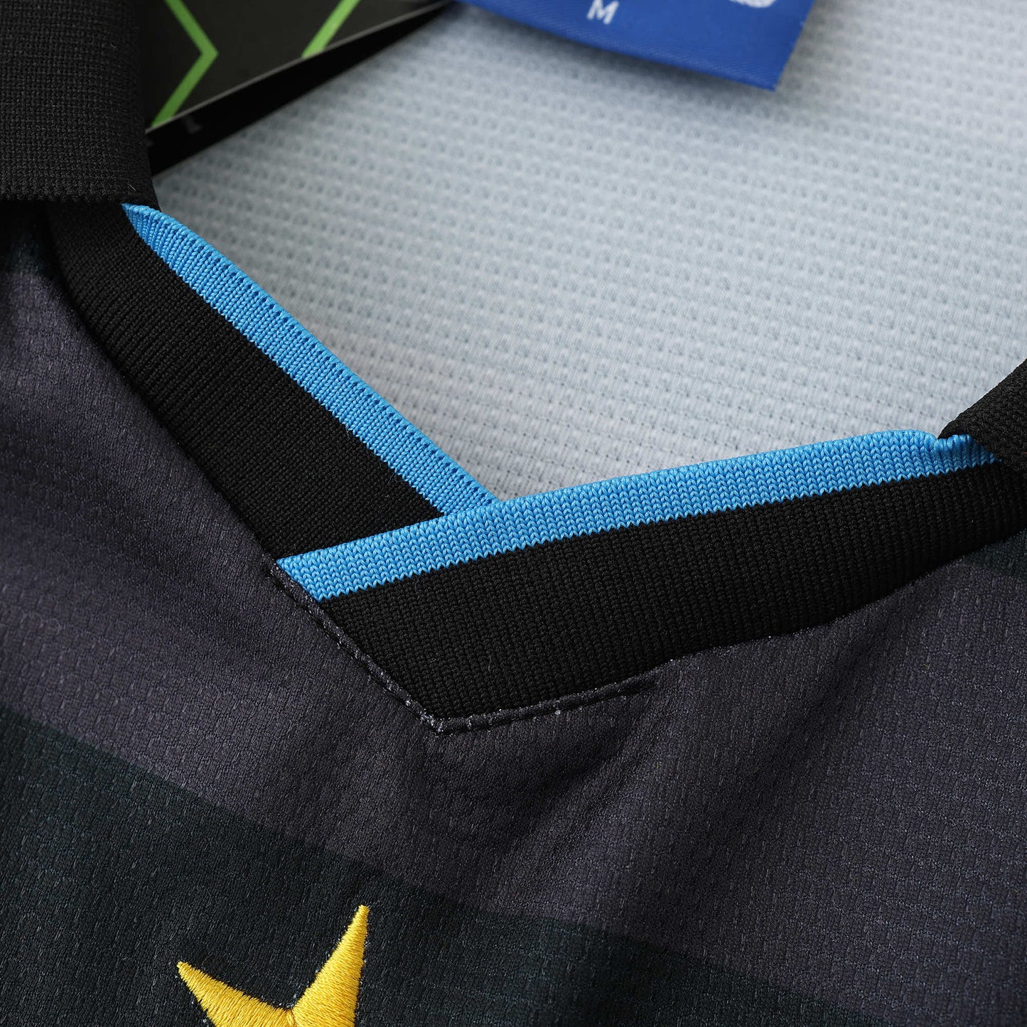 RETRO 97/98 Inter Milan Fan Long Sleeved-BLACK & YELLOW