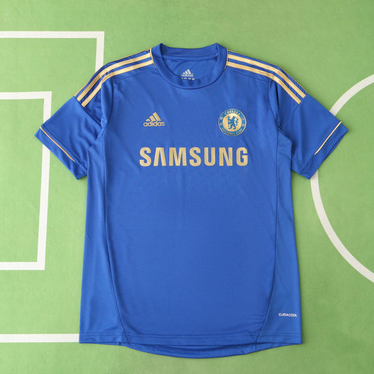 RETRO 12/13 Chelsea F.C. home Fan version TEE- DARK BLUE