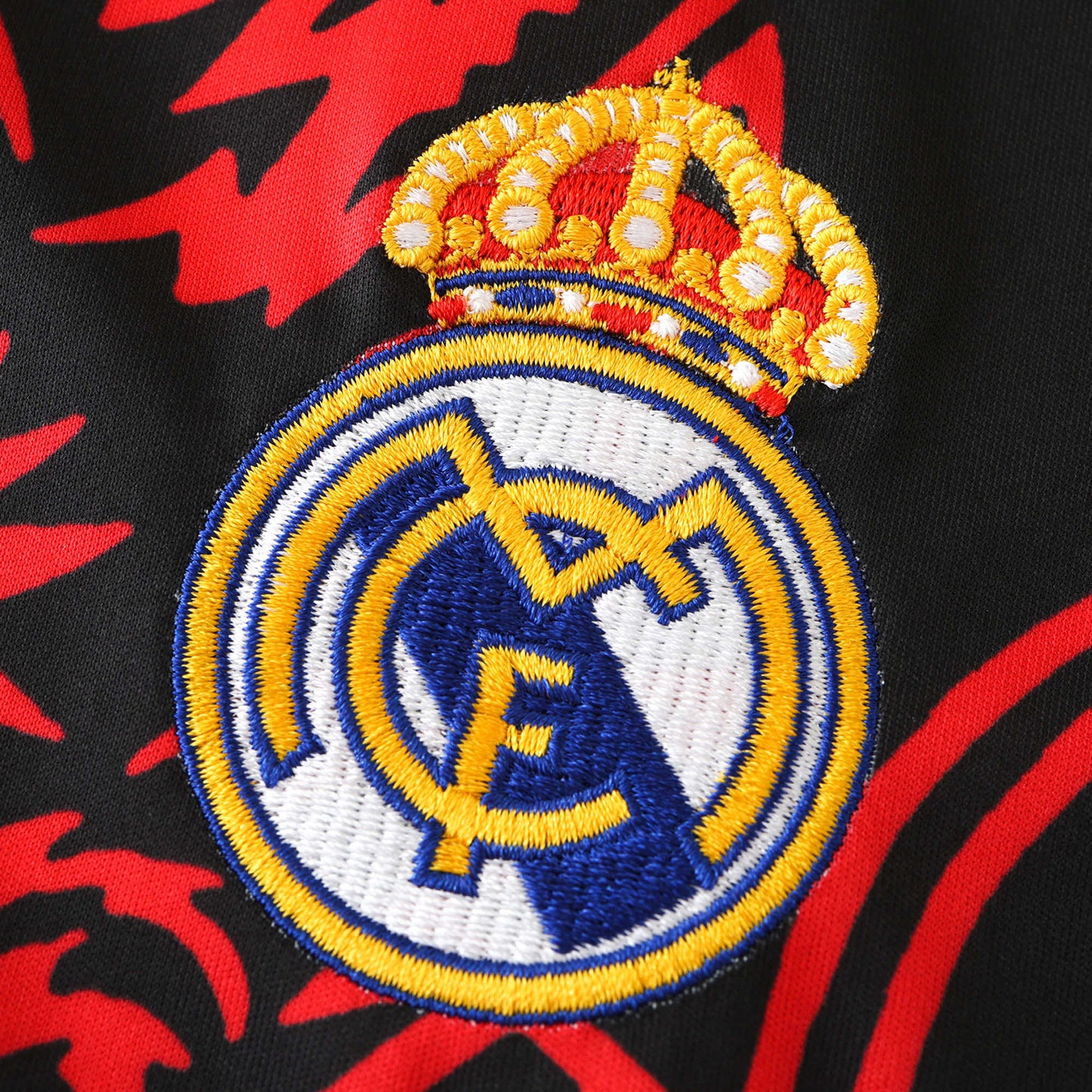 24/25 season Real Madrid CF Concept Dragon Fan- BLACK & RED & GOLD