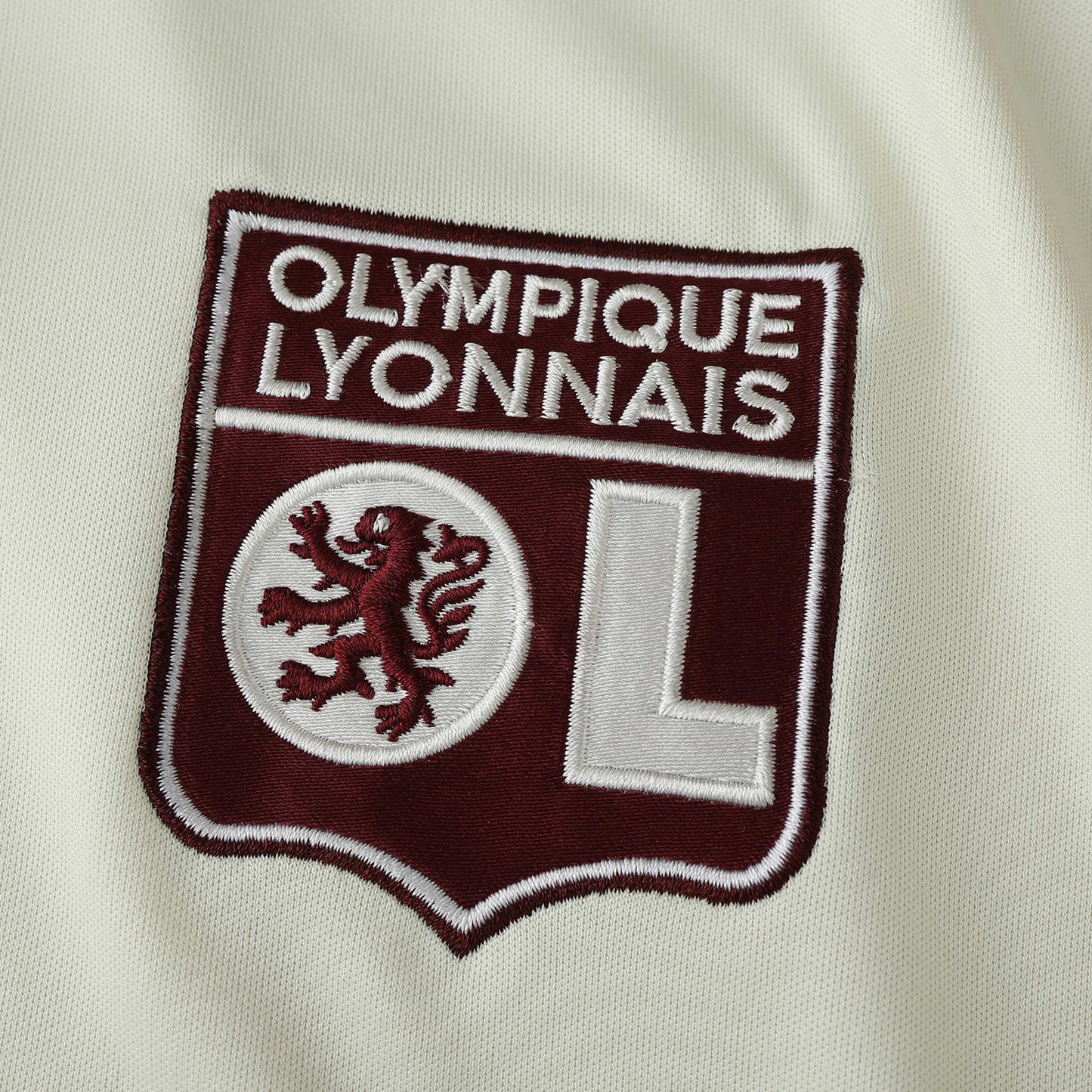 24/25 season Olympique Lyonnais third Fan version- CREAM & MAROON