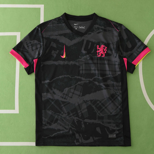 24/25 season Chelsea F.C. third Fan- BLACK & PINK