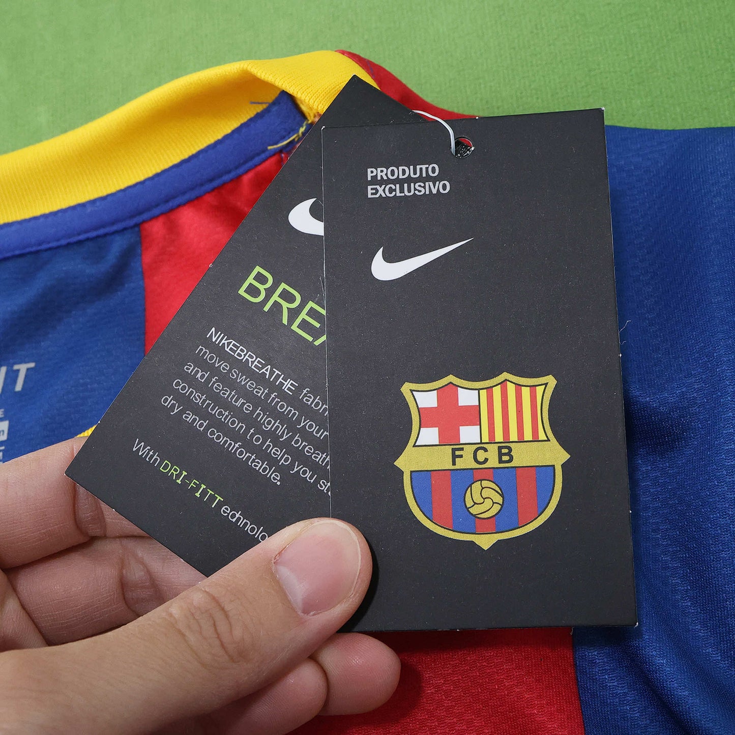 RETRO 10/11 season FC Barcelona  Barça home Long sleeved retro Fan version- BLUE & RED