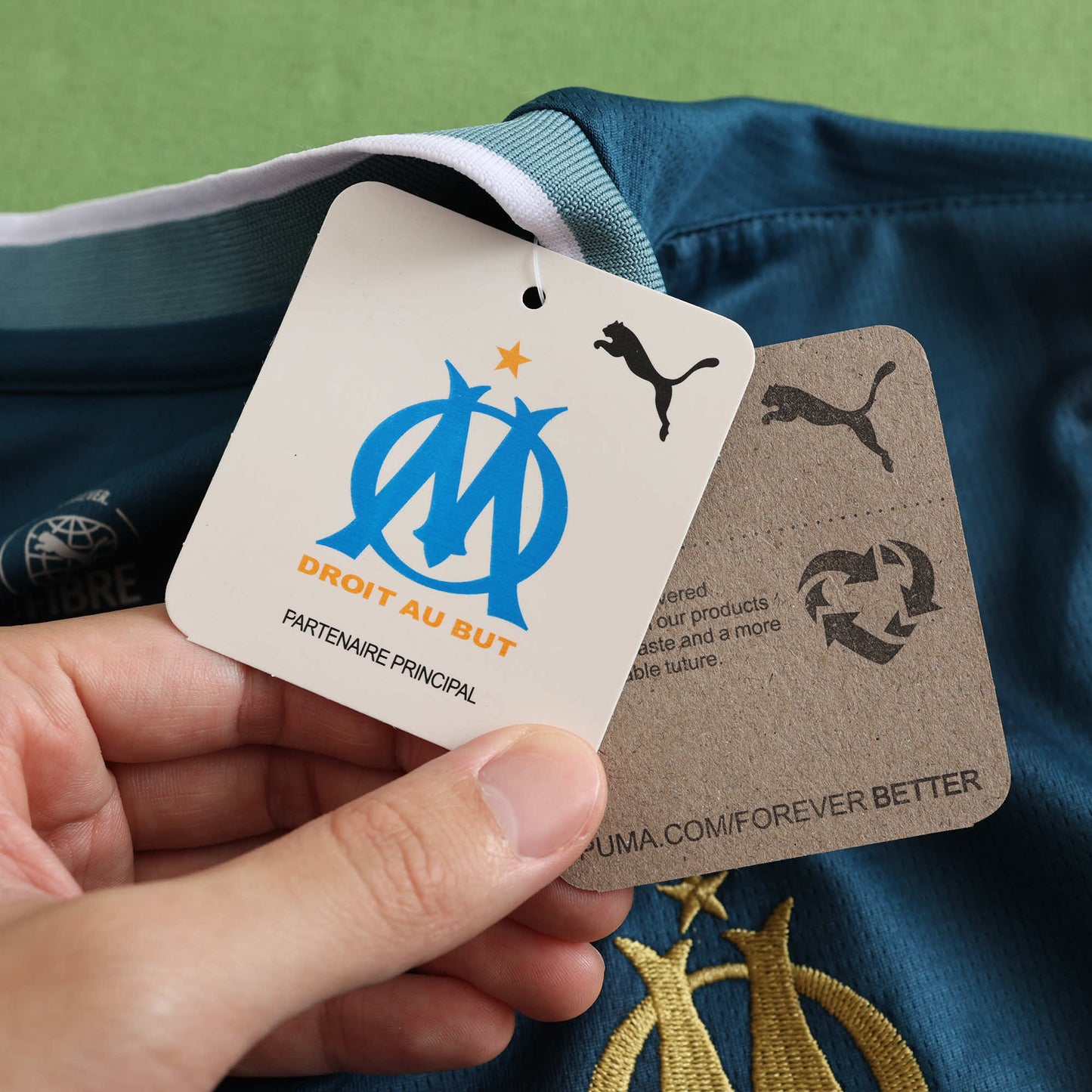 24/25 season Marseille away Fan version- TURQUOISE