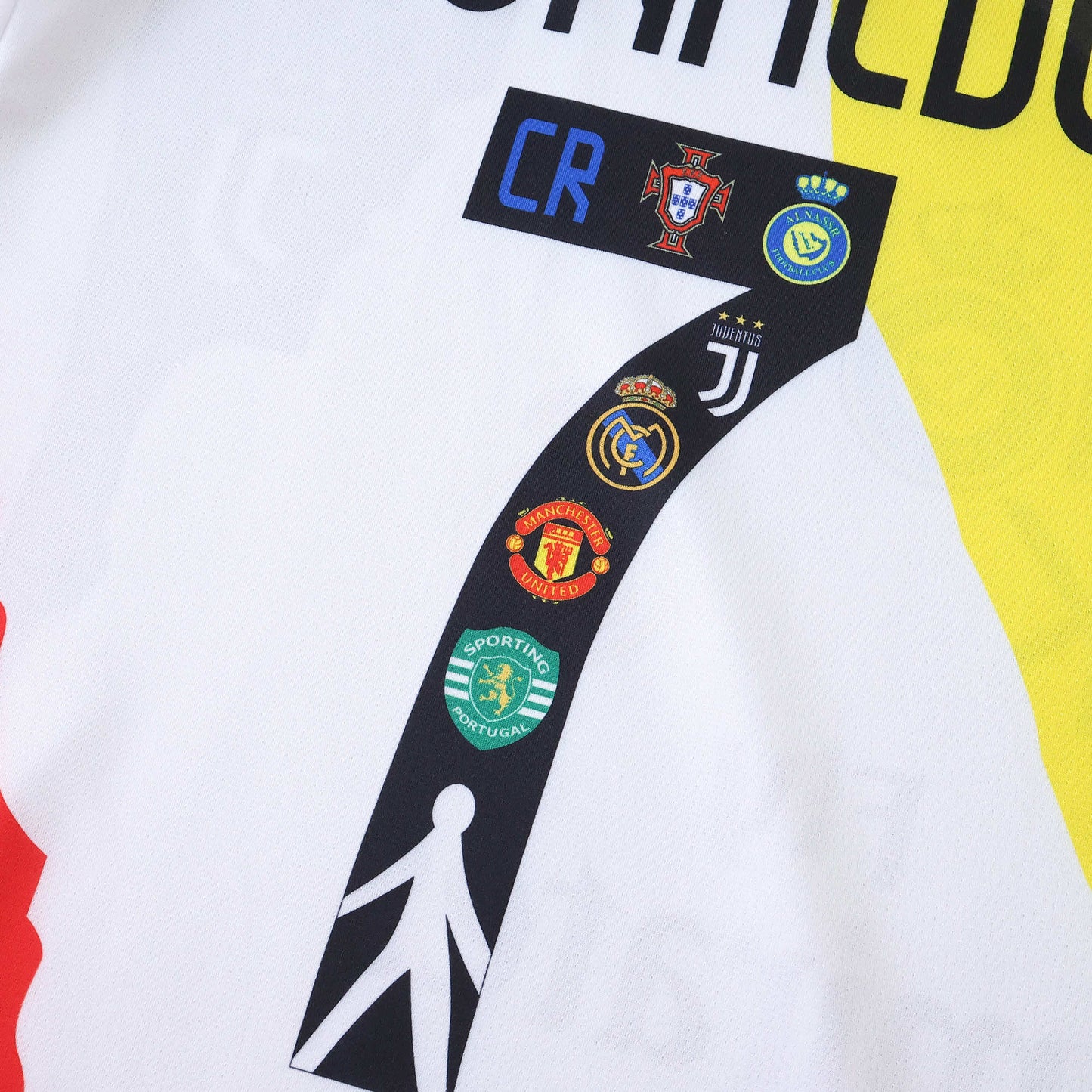 2025 RONALDO THE GOAT ALL CLUBS TEE