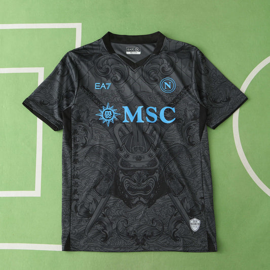 24/25 S.S.C. Napoli Fan Away TEE -BLACK