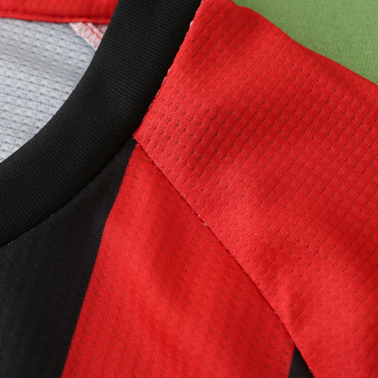 24/25 season OGC Nice home Player version- RED & BLACK