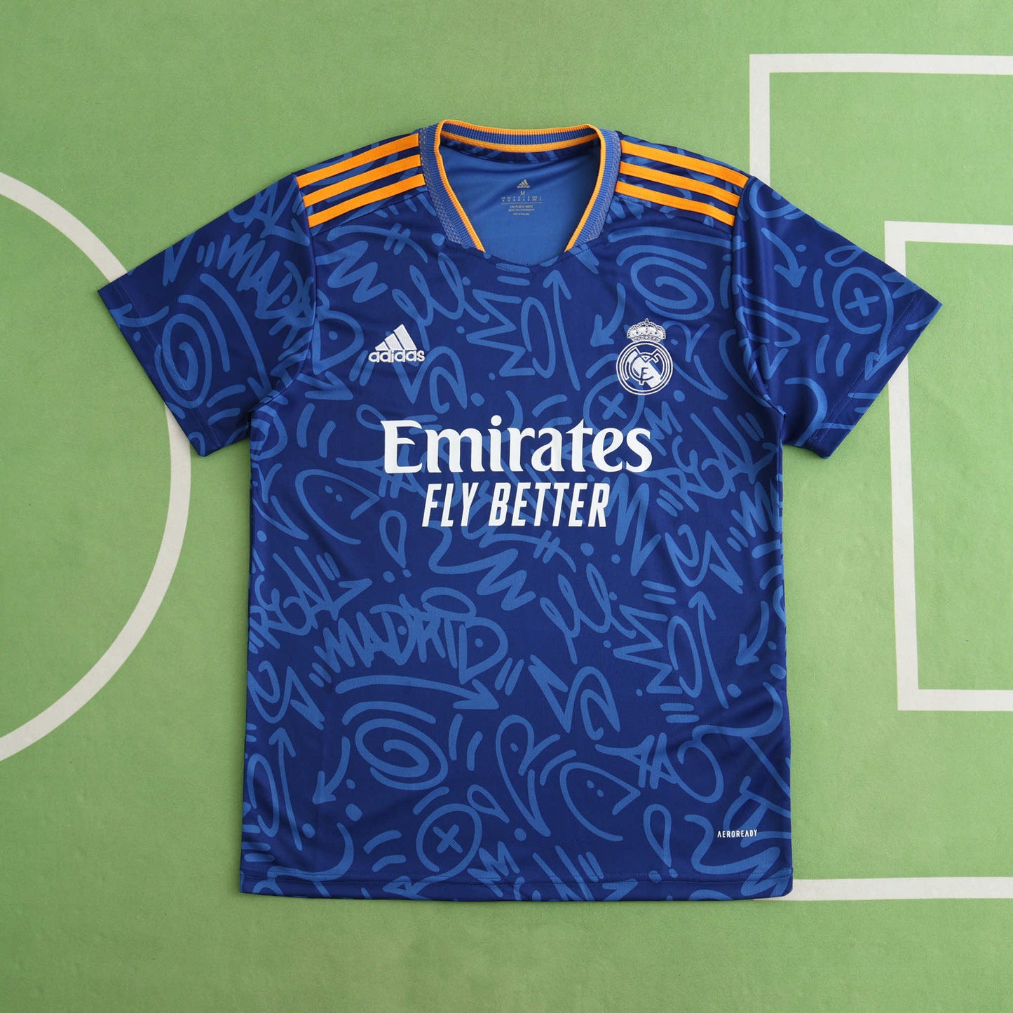 RETRO 21/22 Real Madrid Away Fan- BLUE