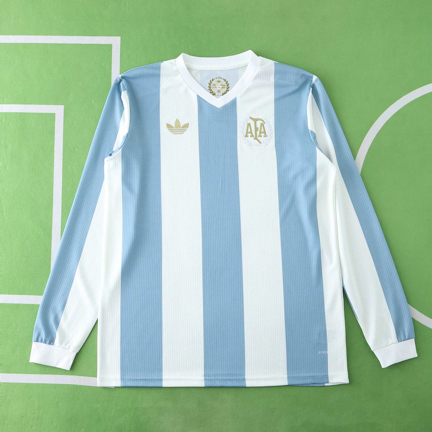 24/25 Argentina 50th Anniversary Long sleeved Fan- BB BLUE & WHITE