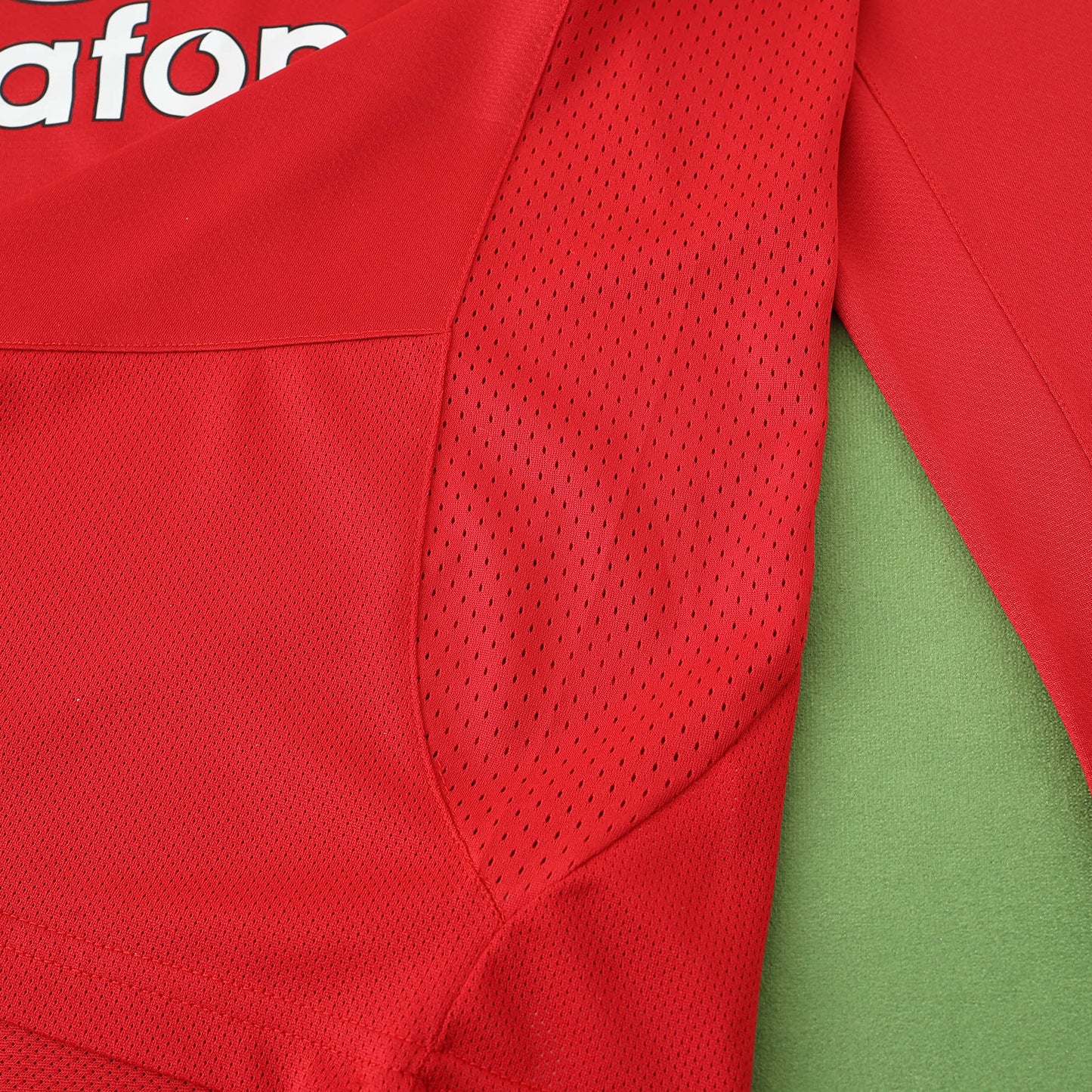 RETRO 04/05 season Manchester United F.C. home Long sleeved Fan version- RED